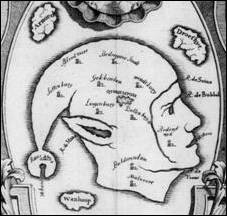 A clown shape of an island in the Mississippi River represents the controversial French ownership of it in the 19th century